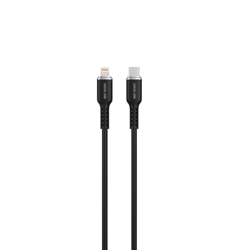 Green Lion USB-C to Lightning Silicone Cable Green Lion USB-C to Lightning Silicone Cable